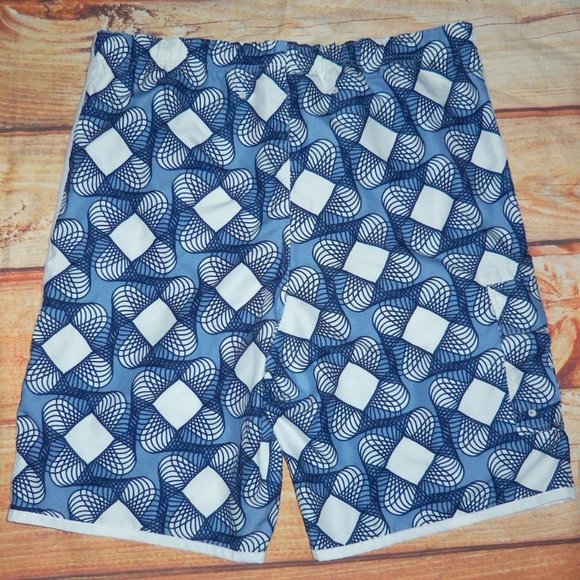 L Men's Swimming Trunks Board Shorts - Picture 4 of 7